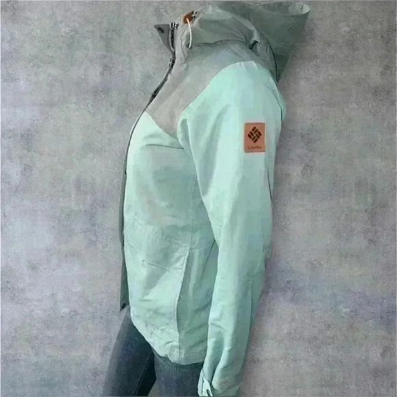 Columbia Omni-Tech Cypress Crossing Hooded Women's Rain Jacket Size XS - Picture 11 of 11